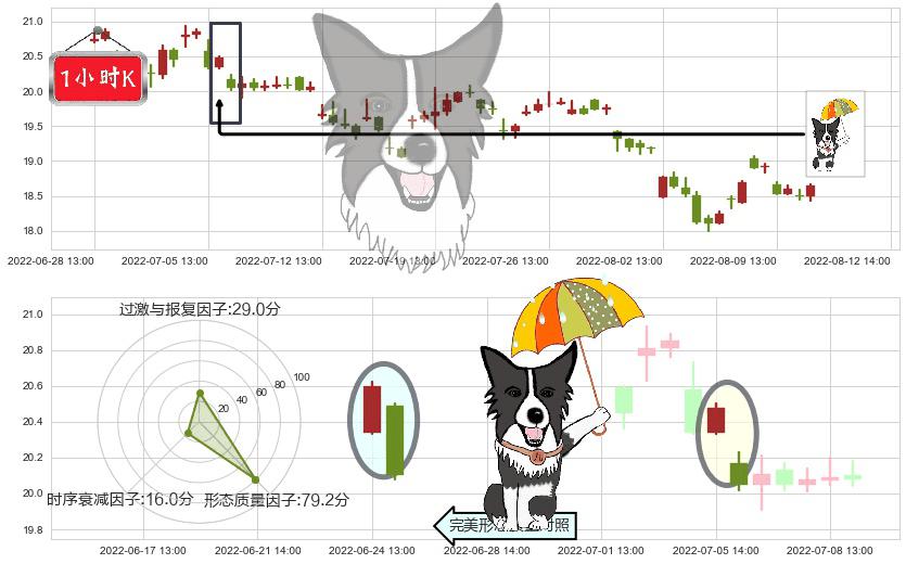 新华医疗(sh600587)倾盆大雨K线图-阿布量化