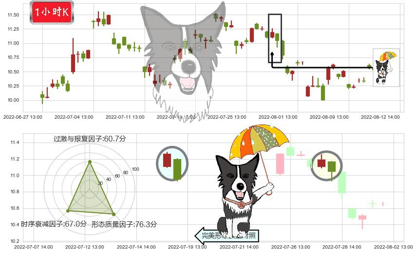 国际医学(sz000516)倾盆大雨K线图-阿布量化