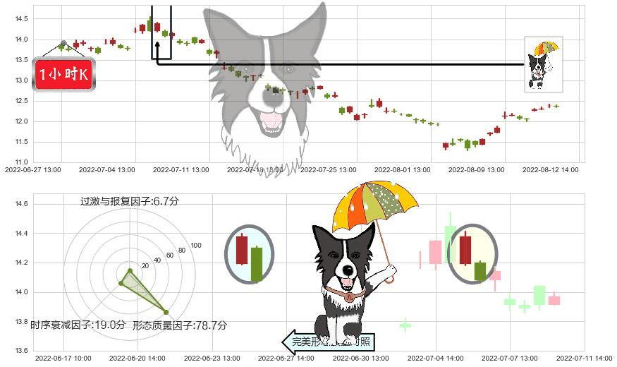 亿帆医药(sz002019)倾盆大雨K线图-阿布量化