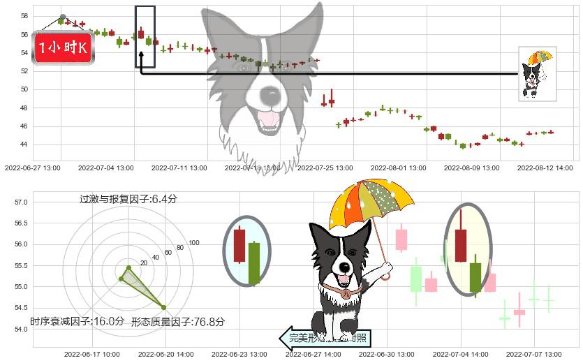 苏泊尔(sz002032)倾盆大雨K线图-阿布量化