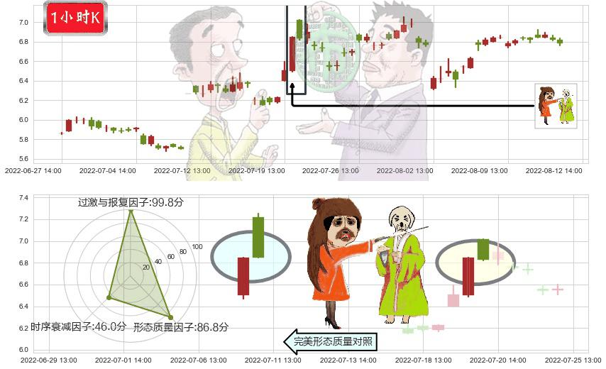 浙大网新(sh600797)淡友反攻K线图-阿布量化