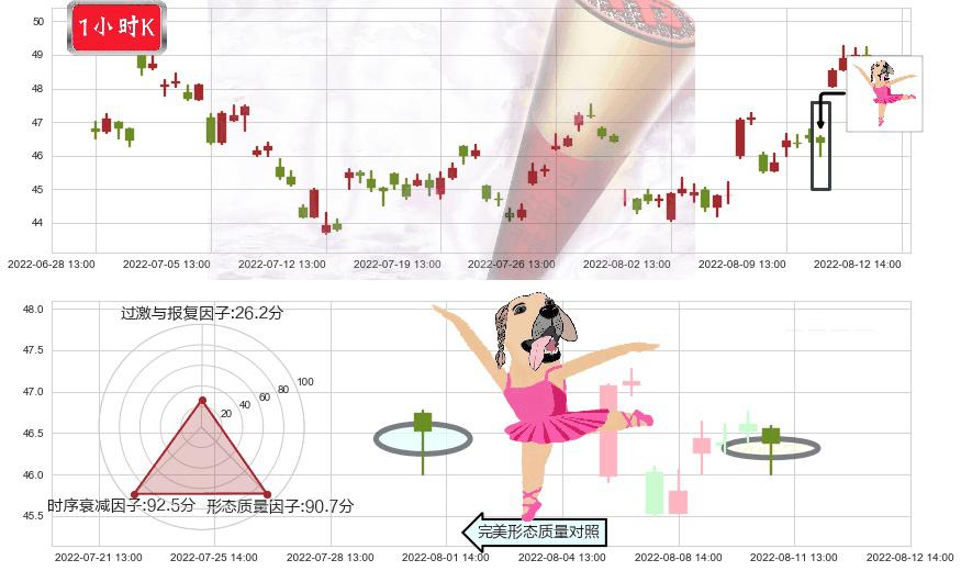 安琪酵母(sh600298)单针探底(定海神针)K线图-阿布量化