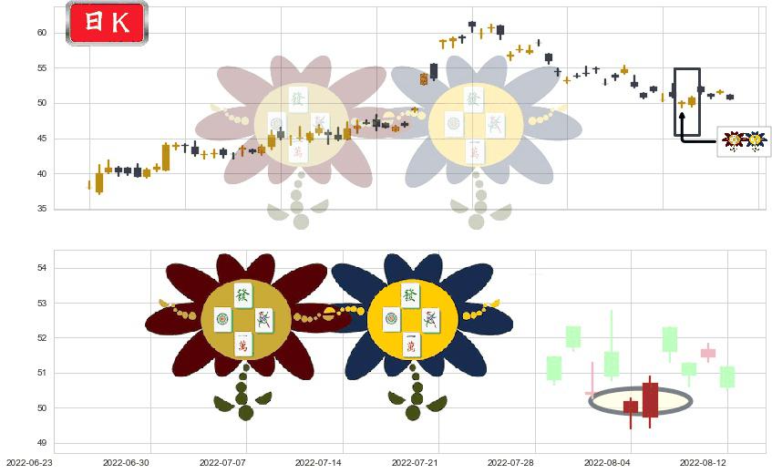 中环股份(sz002129)低位并排阳线K线图-阿布量化