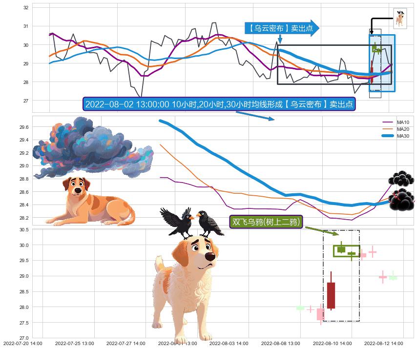 双飞乌鸦(树上二鸦) ➕ 【乌云密布】卖出点