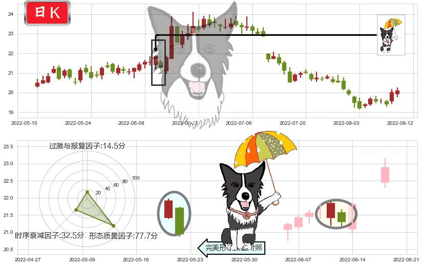 中国太保(sh601601)倾盆大雨K线图-阿布量化