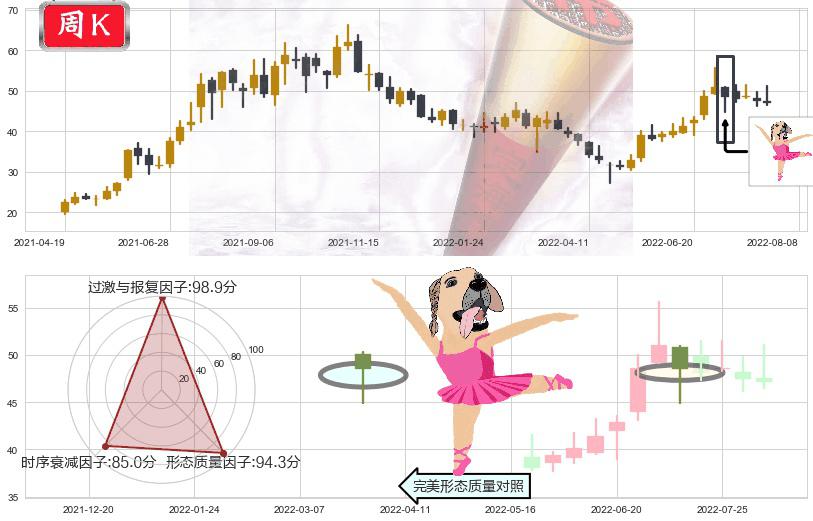 多氟多(sz002407)单针探底(定海神针)K线图-阿布量化
