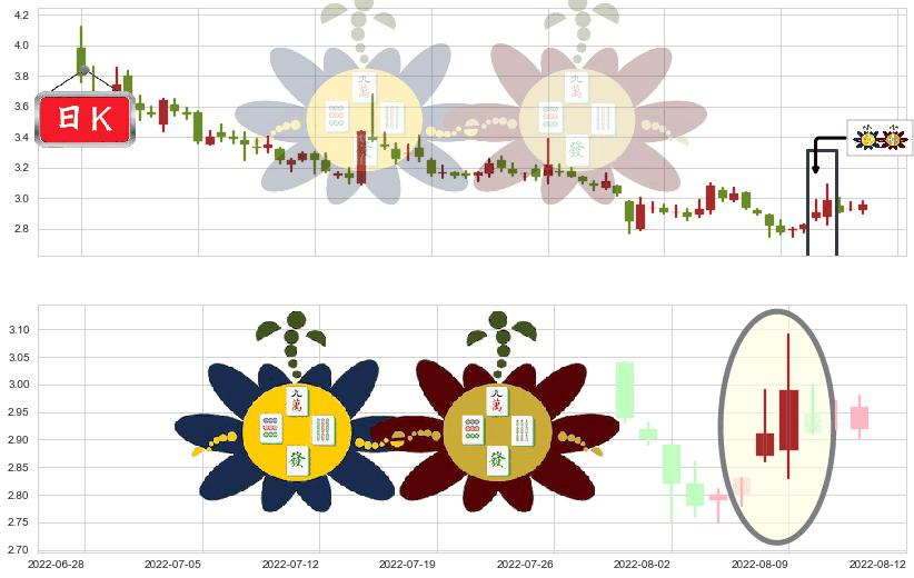 华夏幸福(sh600340)高位并排阳线K线图-阿布量化