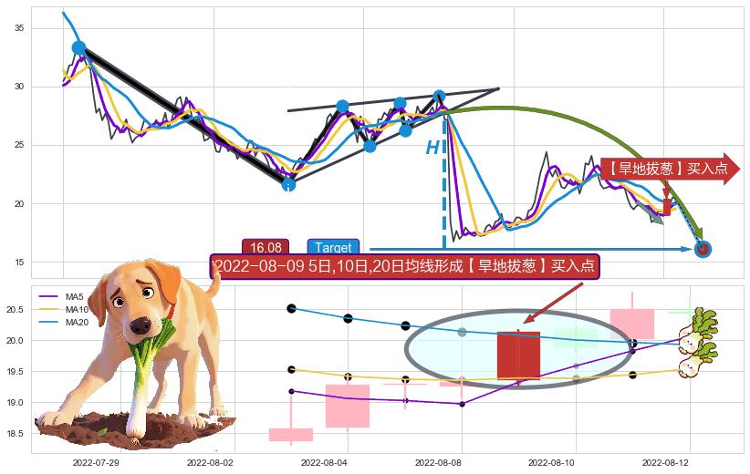 【旱地拔葱】买入点+【高山滑雪】买入点 ➕ 突破整理
