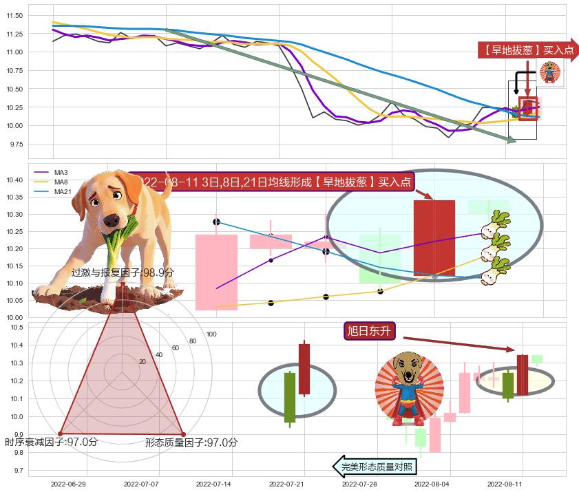旭日东升 ➕ 【旱地拔葱】买入点
