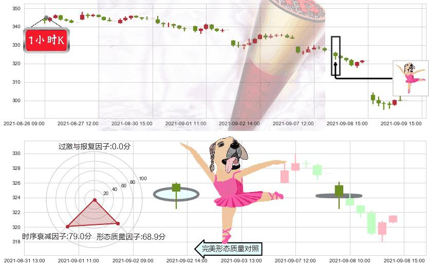 Biogen制药(usBIIB)单针探底(定海神针)K线图-阿布量化