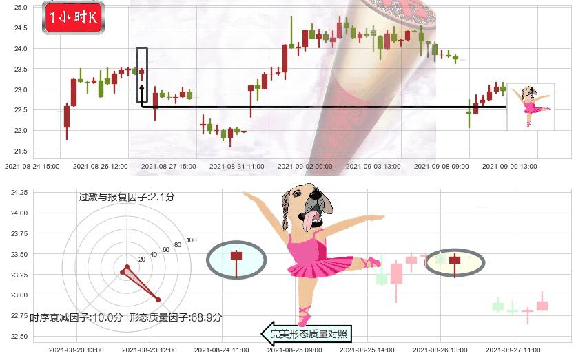 宝尊电商(usBZUN)单针探底(定海神针)K线图-阿布量化