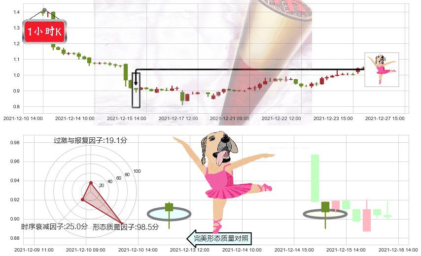 趣店(usQD)单针探底(定海神针)K线图-阿布量化