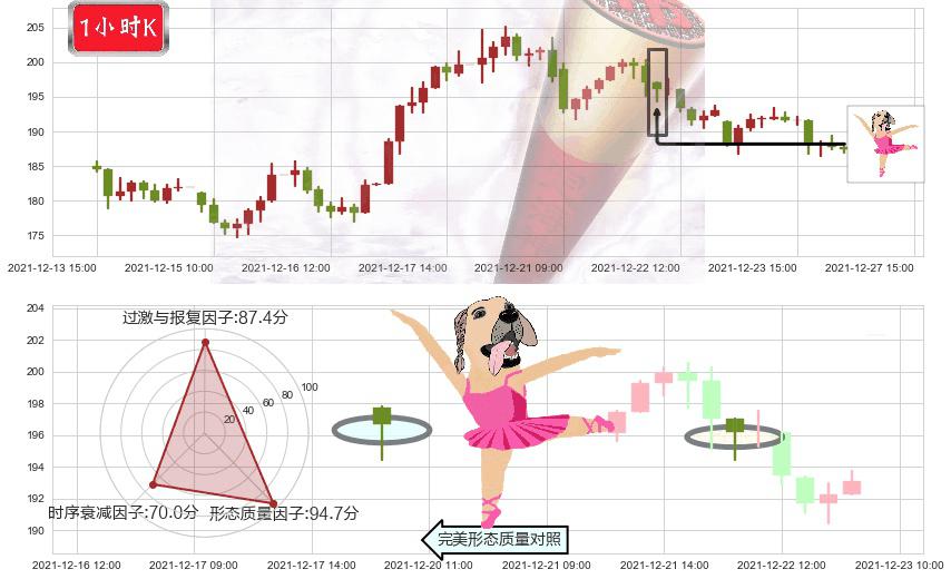 Zoom Video通讯(usZM)单针探底（定海神针）K线图-阿布量化