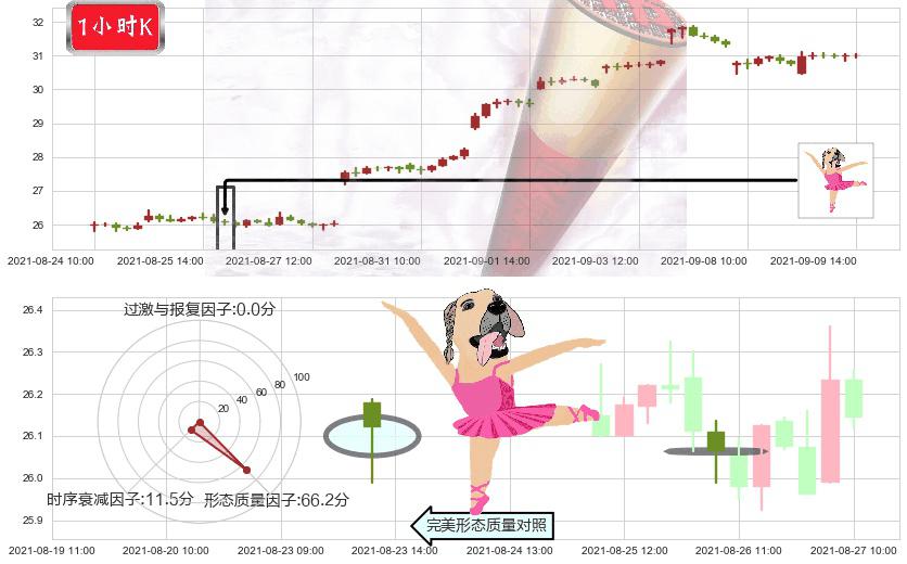 中通快递(usZTO)单针探底（定海神针）K线图-阿布量化