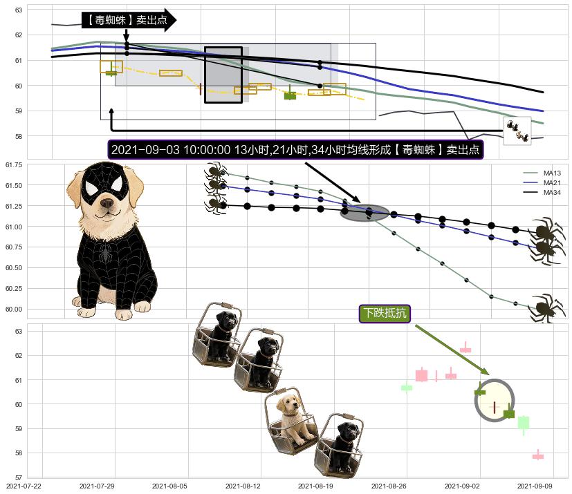 下跌抵抗 ➕ 【毒蜘蛛】卖出点