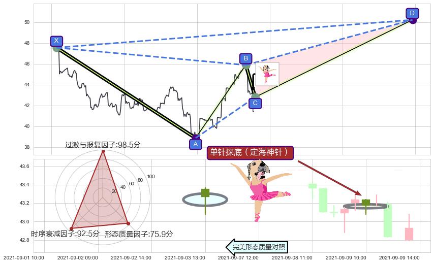 单针探底（定海神针）+锤头线（锤子线） ➕ 谐波(XABCD)