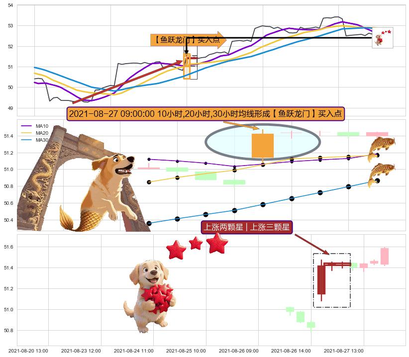 上涨两颗星 | 上涨三颗星 ➕ 【鱼跃龙门】买入点